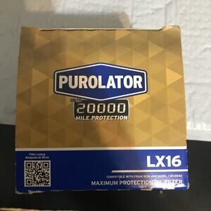 Purolator Lx16